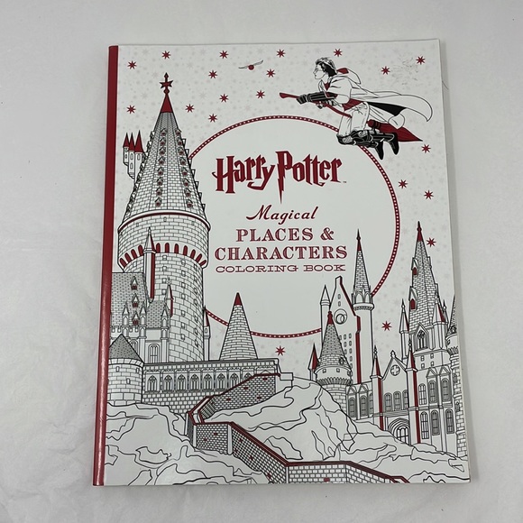 Harry Potter Magical Places & Characters Coloring Book: Official Coloring Book - Picture 1 of 12